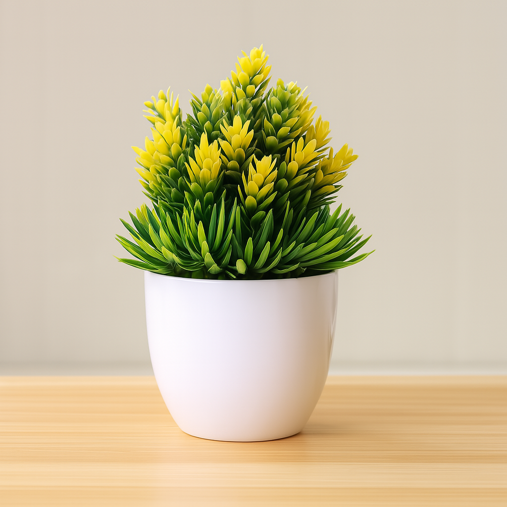 BloomLite Tree – Decorative Mini Plant for Hexagon Shelves