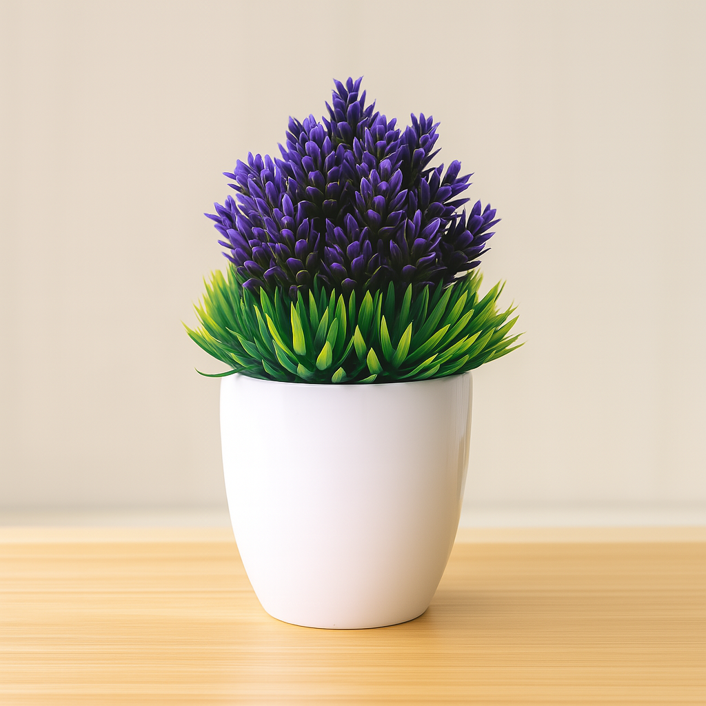 BloomLite Tree – Decorative Mini Plant for Hexagon Shelves