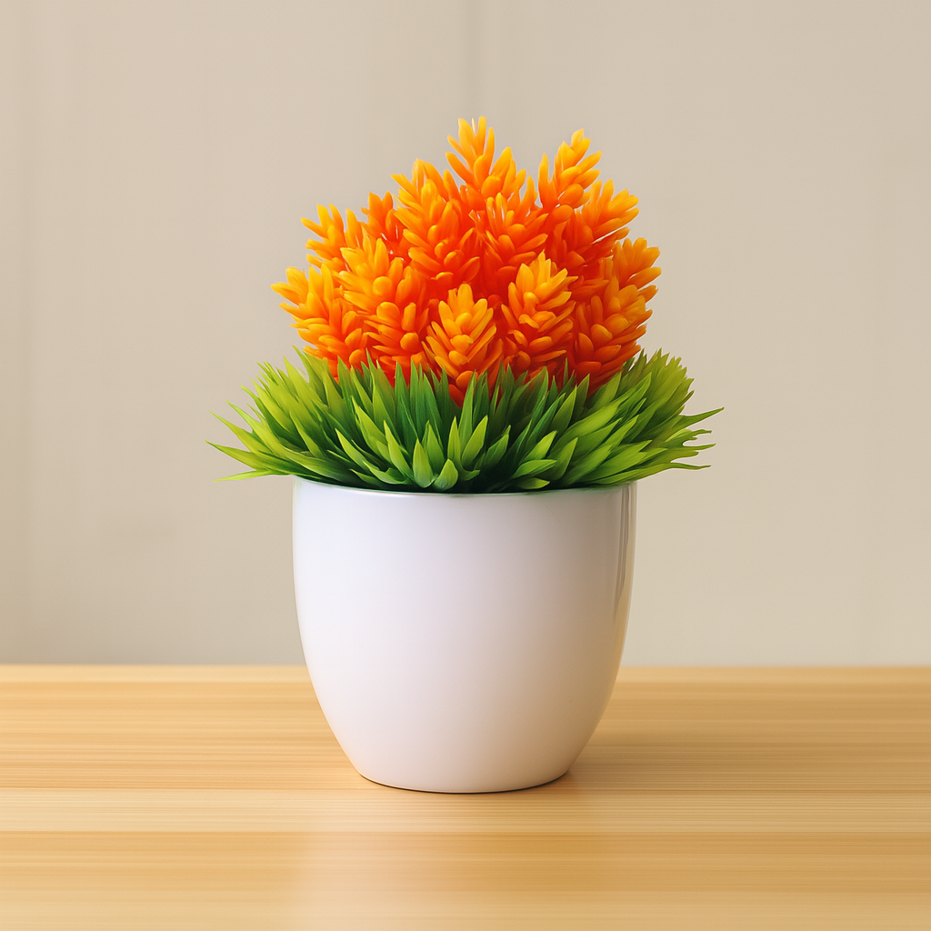 BloomLite Tree – Decorative Mini Plant for Hexagon Shelves