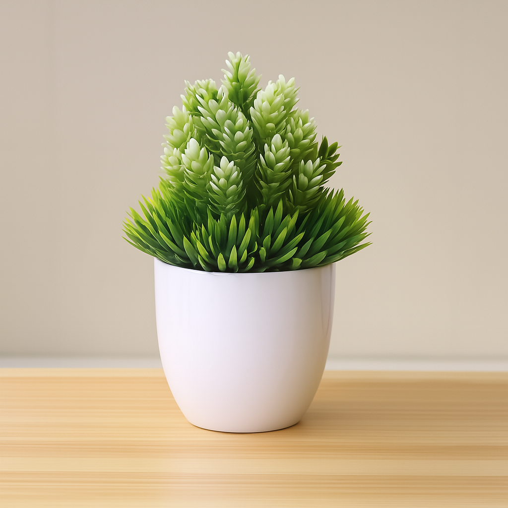 BloomLite Tree – Decorative Mini Plant for Hexagon Shelves