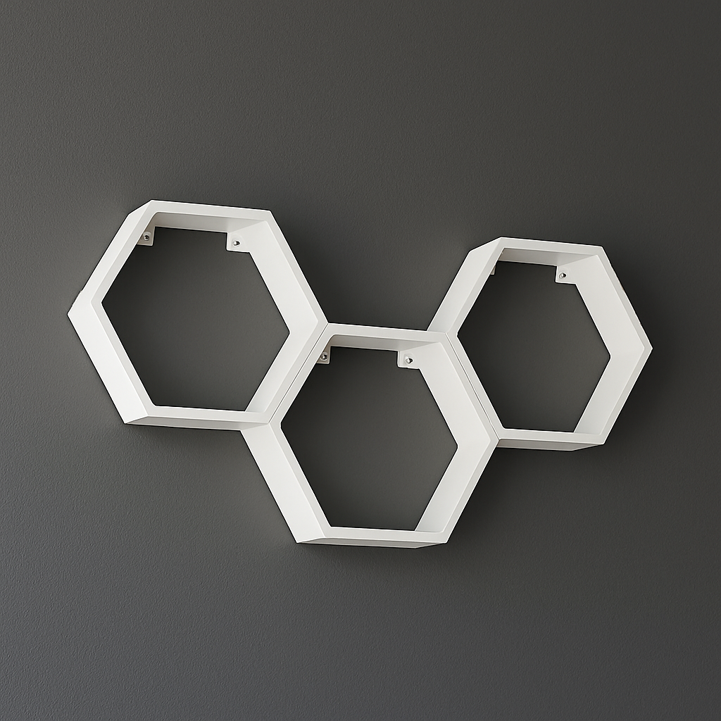 HivePrint Mini Shelf – Hexagon