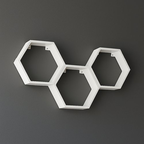 HivePrint Mini Shelf – Hexagon